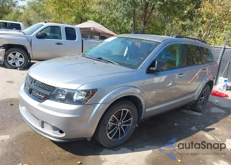 2018 Dodge Journey Se from USA, damaged, VIN 3C4PDCAB6JT510202